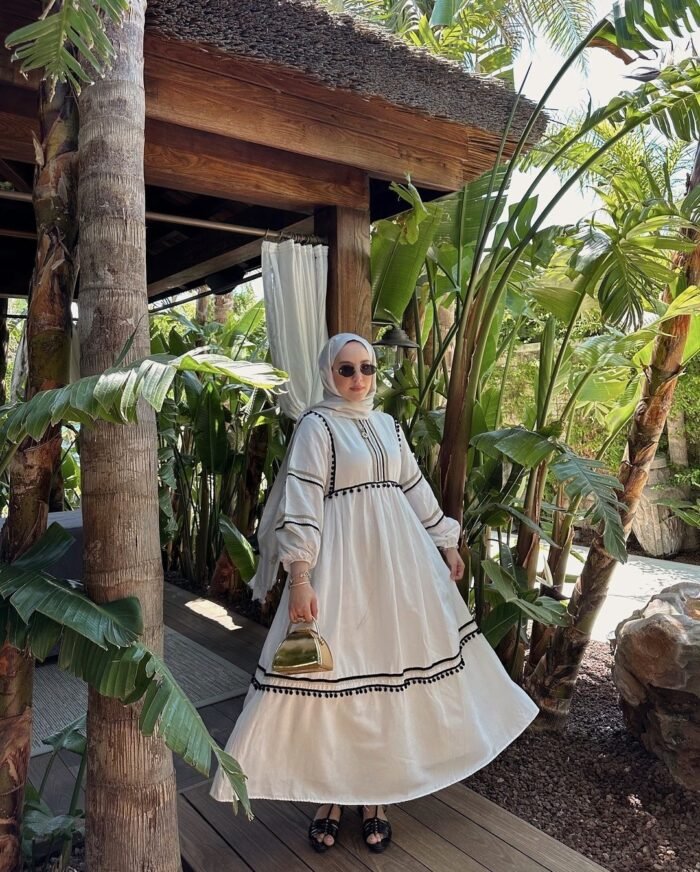 Morocco Keten Elbise